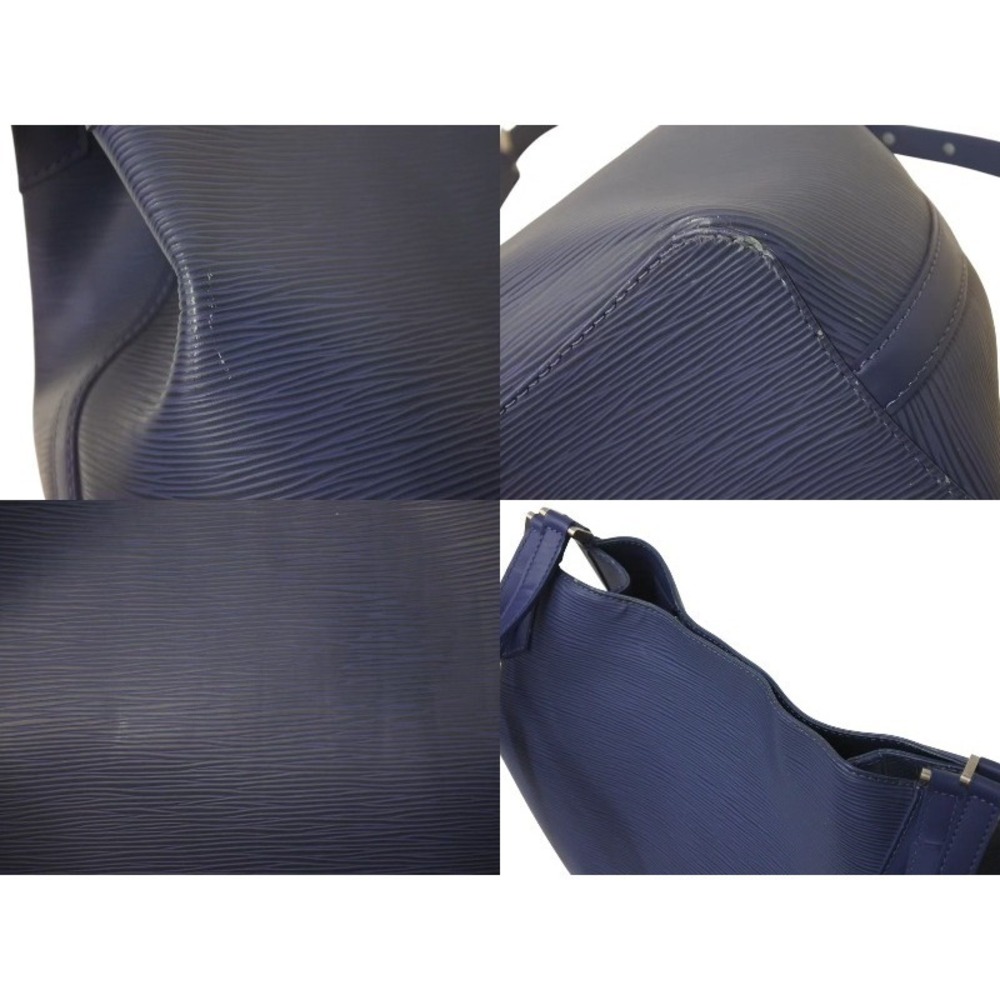 LOUIS VUITTON Epi Mandala Shoulder Bag Leather Blue - Picture 8 of 9